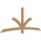 Ekena Millwork Davenport Timber Gable Bracket, Western Red Cedar, 84"W x 35"H x 1 1/2"D x 3 1/2"F, 10/12 Pitch GBW084X35X0204DAV00SWR - alternate 4
